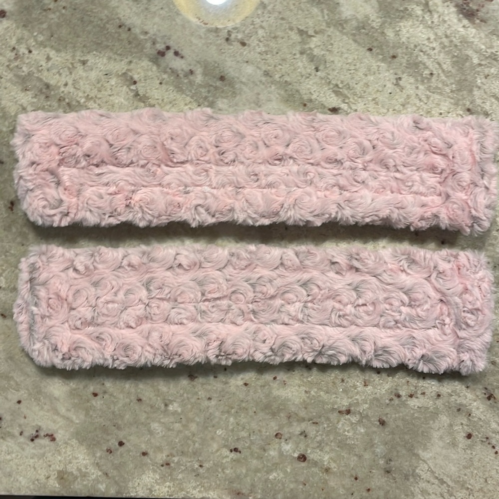 Pink Soft Seatbelt Covers
